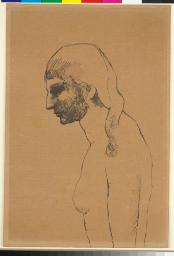 Profile Bust of Nude Woman