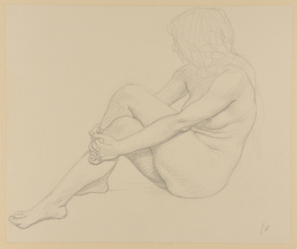 Female Nude, Seated