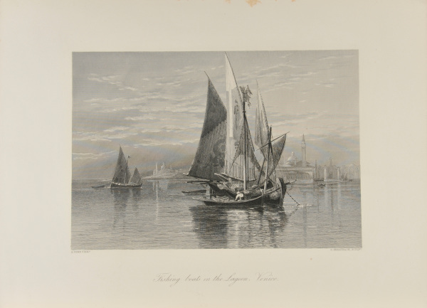 FISHING BOATS ON THE LAGOON, VENICE