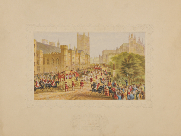 Her Majesty Opening Parliament