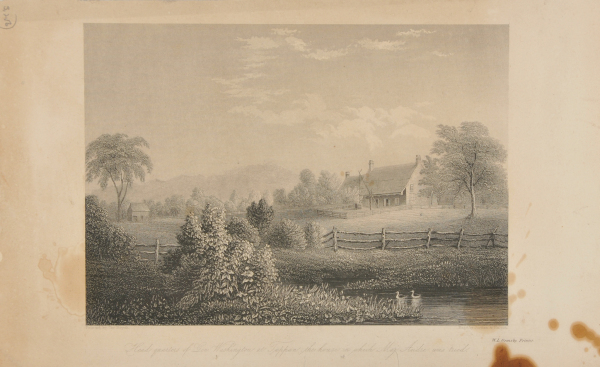 HEADQUARTERS OF GEN. WASHINGTON AT TAPPAN: THE HOUSE IN WHICH MAJ. ANDRE WAS TRIED