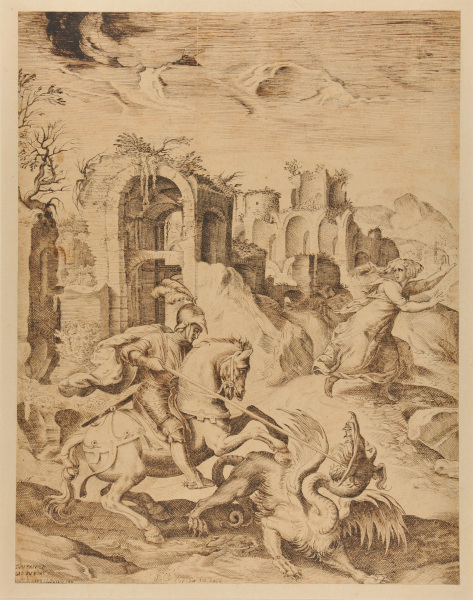 ST. GEORGE AND THE DRAGON