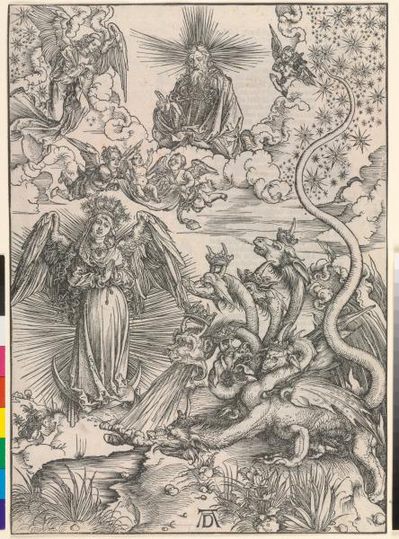 THE WOMAN OF THE APOCALYPSE AND THE SEVEN-HEADED DRAGON