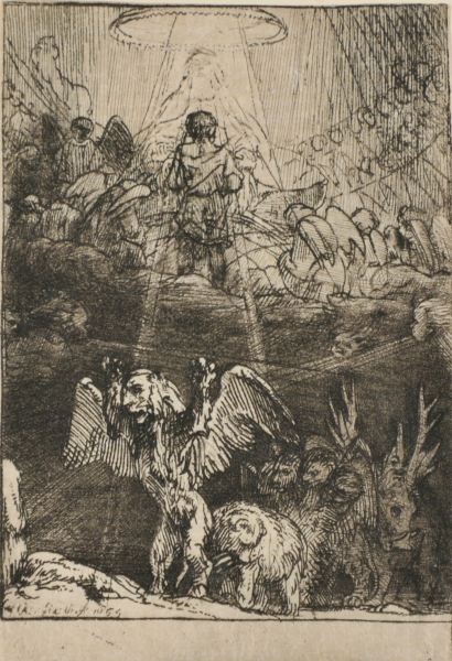 DANIEL'S VISION OF FOUR BEASTS