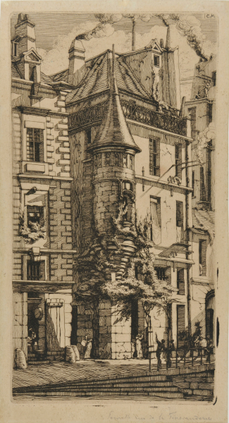 Tourelle de la Rue de la Tixéranderie, Paris