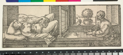 Draftsman Drawing a Nude