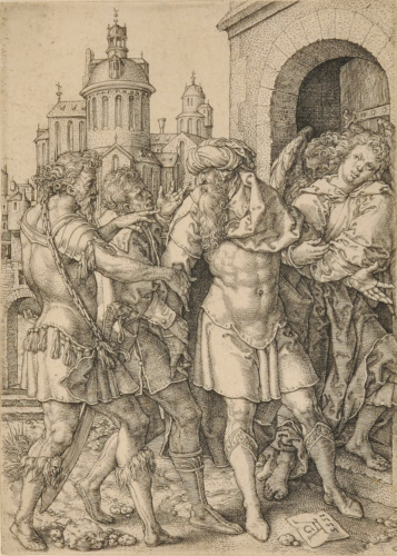 Lot Reproaching the Inhabitants for Their Violence