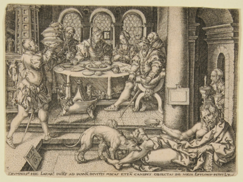 LAZARUS AT THE RICH MAN'S GATE