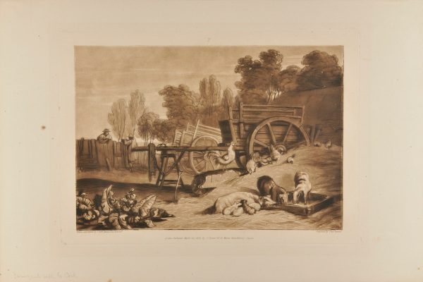 The Farmyard with the Cock