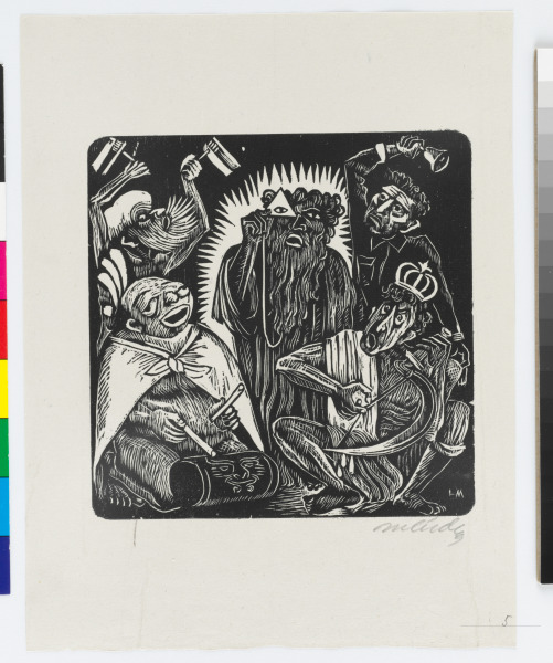 GOD AND THE FOUR EVANGELISTS (FOOLS CONCERT)