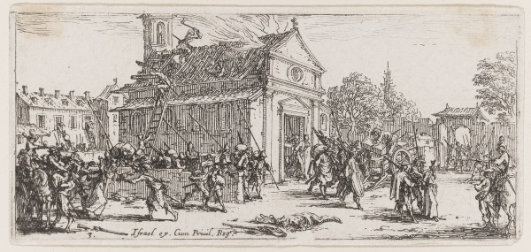 Dévastation d’un Monastère