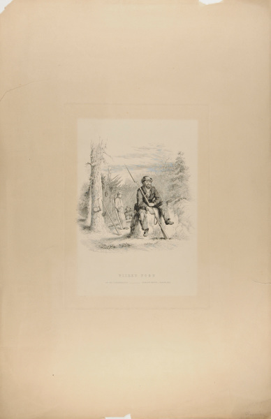 PICKET POST/OF THE CONFEDERATES - DIASCUND BRIDGE - MARCH 8, 1863