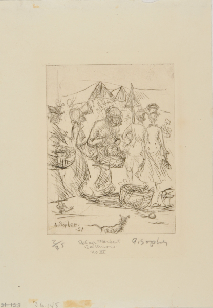 Belair Market, Baltimore, No. III.