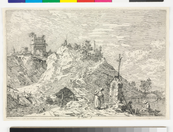 LANDSCAPE WITH THE PILGRIM AT PRAYER