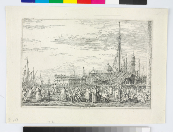 Marche sur la Piazetta, a Venise