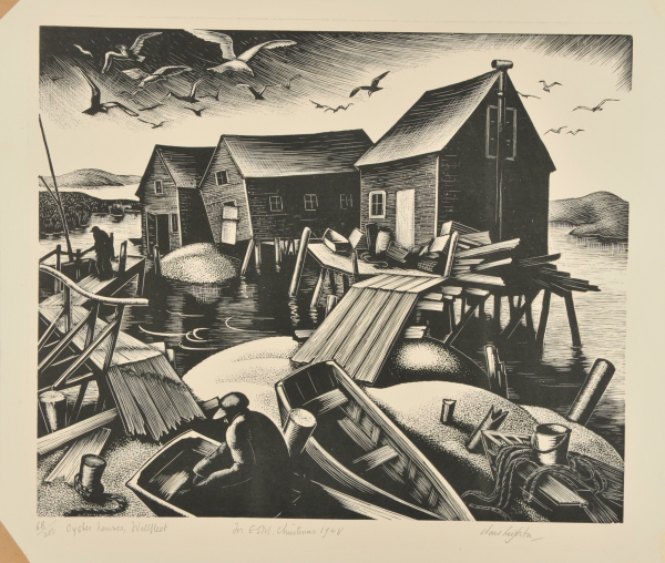 OYSTER HOUSES, WELLFLEET