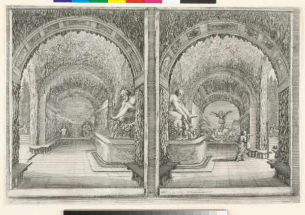 A GROTTO SEEN FROM TWO DIFFERENT POINTS