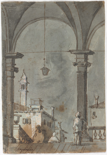 CAPRICCIO - VENICE (RECTO AND VERSO)