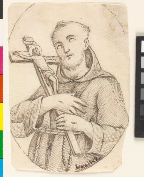 ST. FRANCIS WITH CRUCIFIX