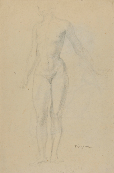 Standing Nude