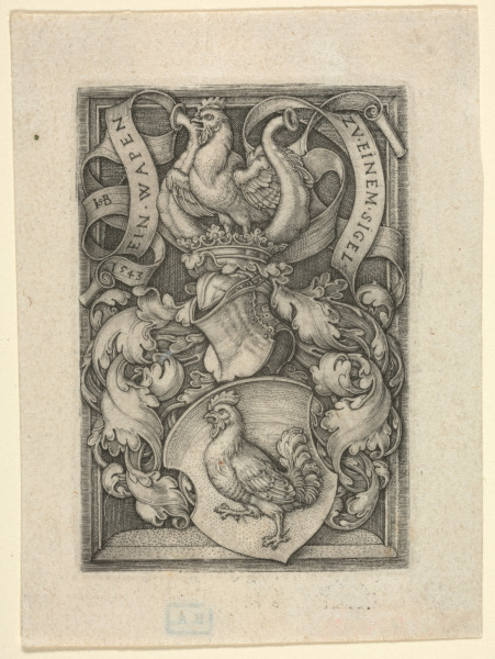 Coat of Arms with Rooster