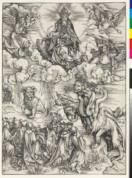 THE BEAST WITH LAMB'S HORNS AND THE BEAST WITH SEVEN HEADS