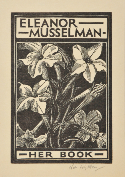 Eleanor Musselman Her Book