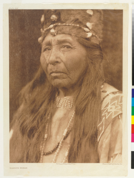 PLATE 435, KLAMATH WOMAN