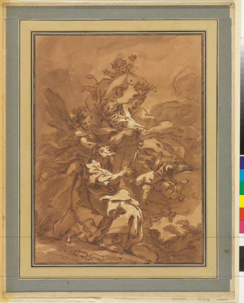 Moses Receiving the Tablets of the Law