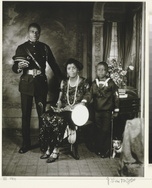 Garveyite Family, Harlem, 1924