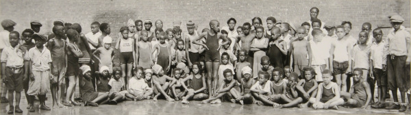 SWIMING TEAM, HARLEM, 1925