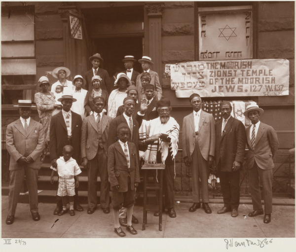 BLACK JEWS, HARLEM, 1929