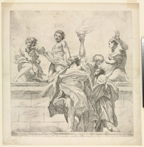 TWO APOSTLES AND FOUR ANGELS