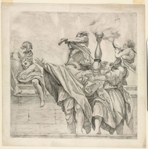 TWO APOSTLES AND FIVE ANGELS