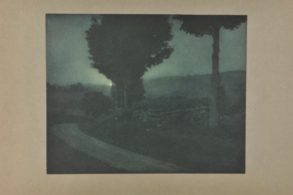 ROAD INTO VALLEY--MOONRISE