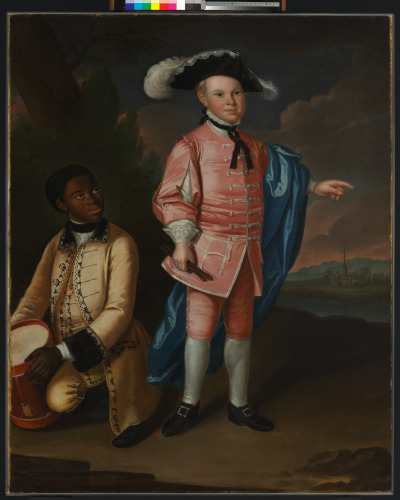 CHARLES CALVERT AND ONCE-KNOWN ENSLAVED ATTENDANT