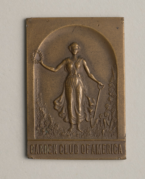 "GARDEN CLUB OF AMERICA" MEDAL