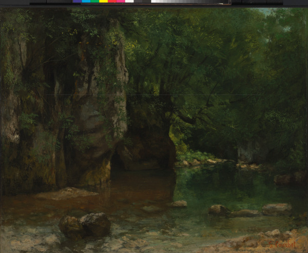 The Shaded Stream at Le Puits Noir