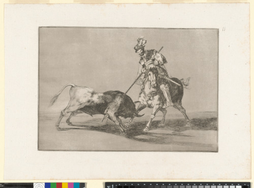 EL CID CAMPEADOR LANCEANDO OTRO TORO (THE CID CAMPEADOR SPEARING ANOTHER BULL)