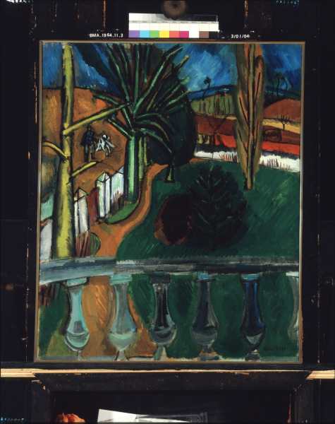 LANDSCAPE WITH A HUNTER