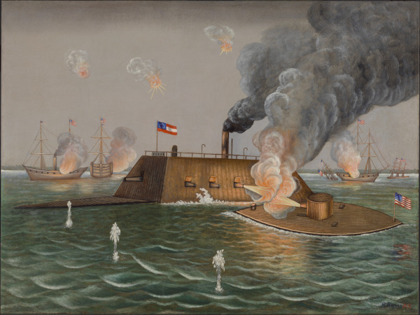 THE MERRIMAC AND THE MONITOR