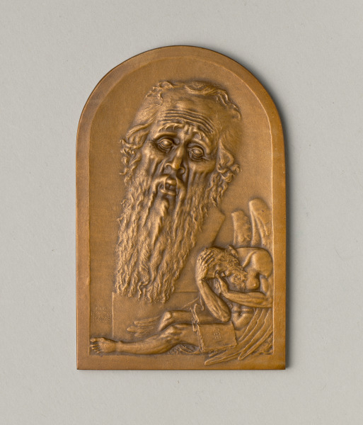 “Head of Jeremiah” Plaquette