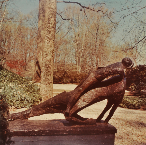 MARINI, THE MIRACLE. PHOTOGRAPH TAKEN IN THE WURTZBURGER SCULPTURE GARDEN (ORIGINAL SITE, TIMBERLANE)