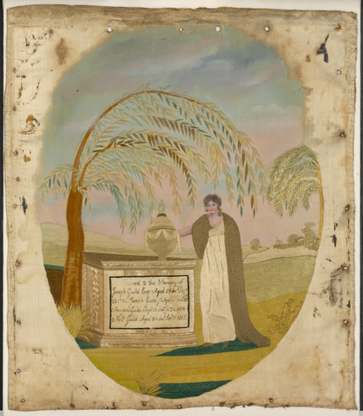 MOURNING EMBROIDERY DEDICATED TO MEMBERS OF THE GUILD FAMILY