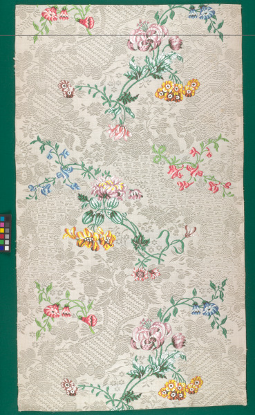 LENGTH OF BROCADED SILK TOBINE