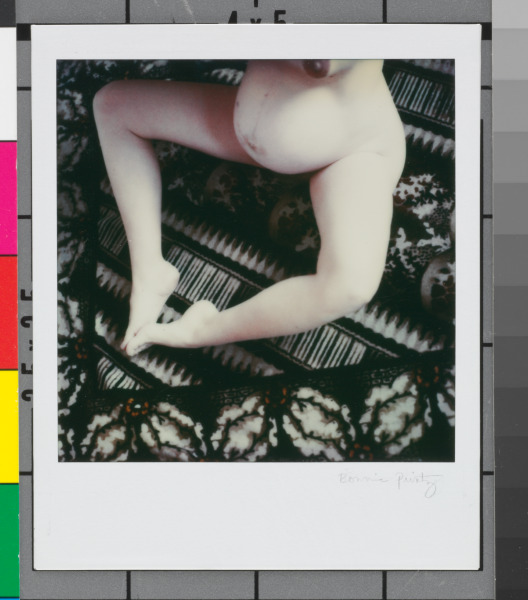 SELF-PORTRAIT WITH HATTIE'S BLANKET/PA