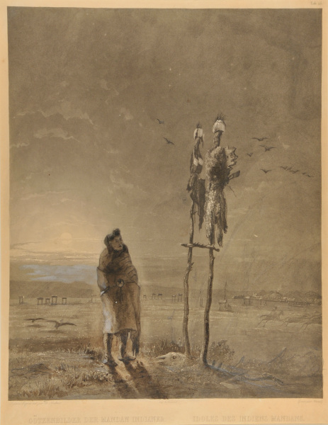 IDOLS OF THE MANDAN INDIANS