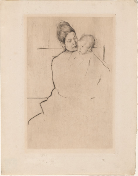 Gardner Held by His Mother
