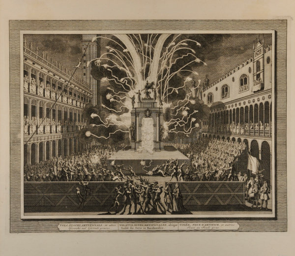 Fireworks Display in the Piazzetta San Marco