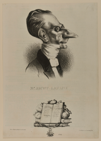 From the series “Célébrités de la Caricature”